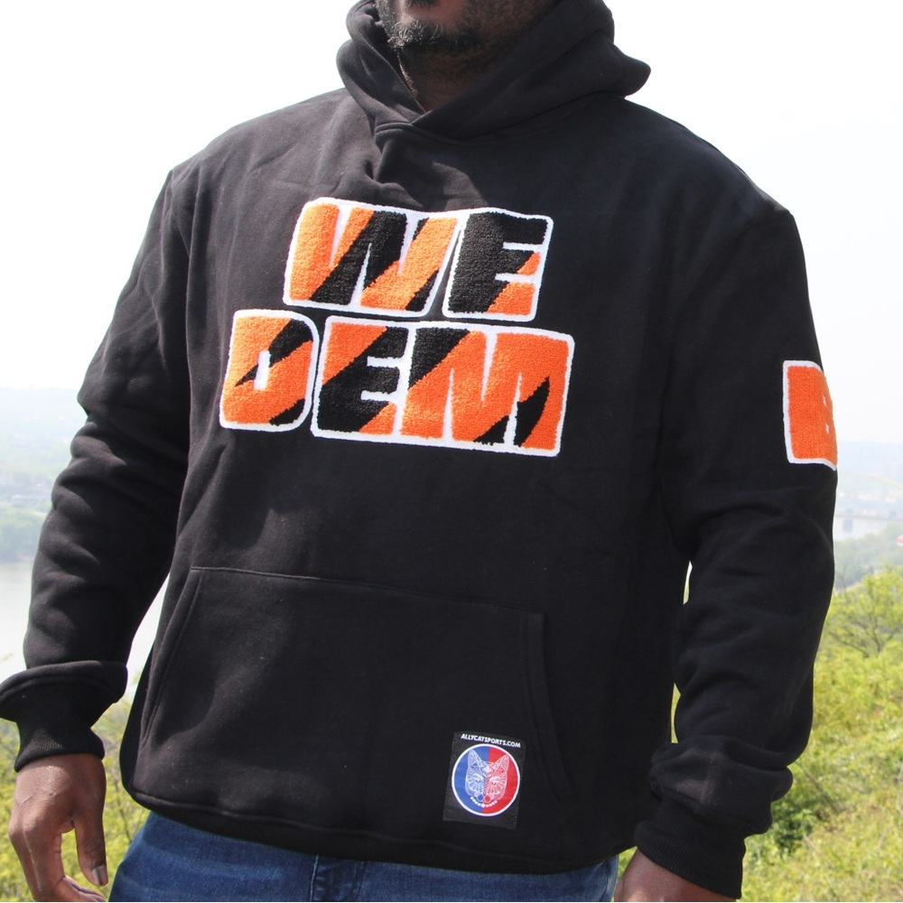 ONLY 5 LEFT for sale in all the CITY 🔥🔥🔥🔥 CINCINNATI FOOTBALL “WE DEM” HOODIE.